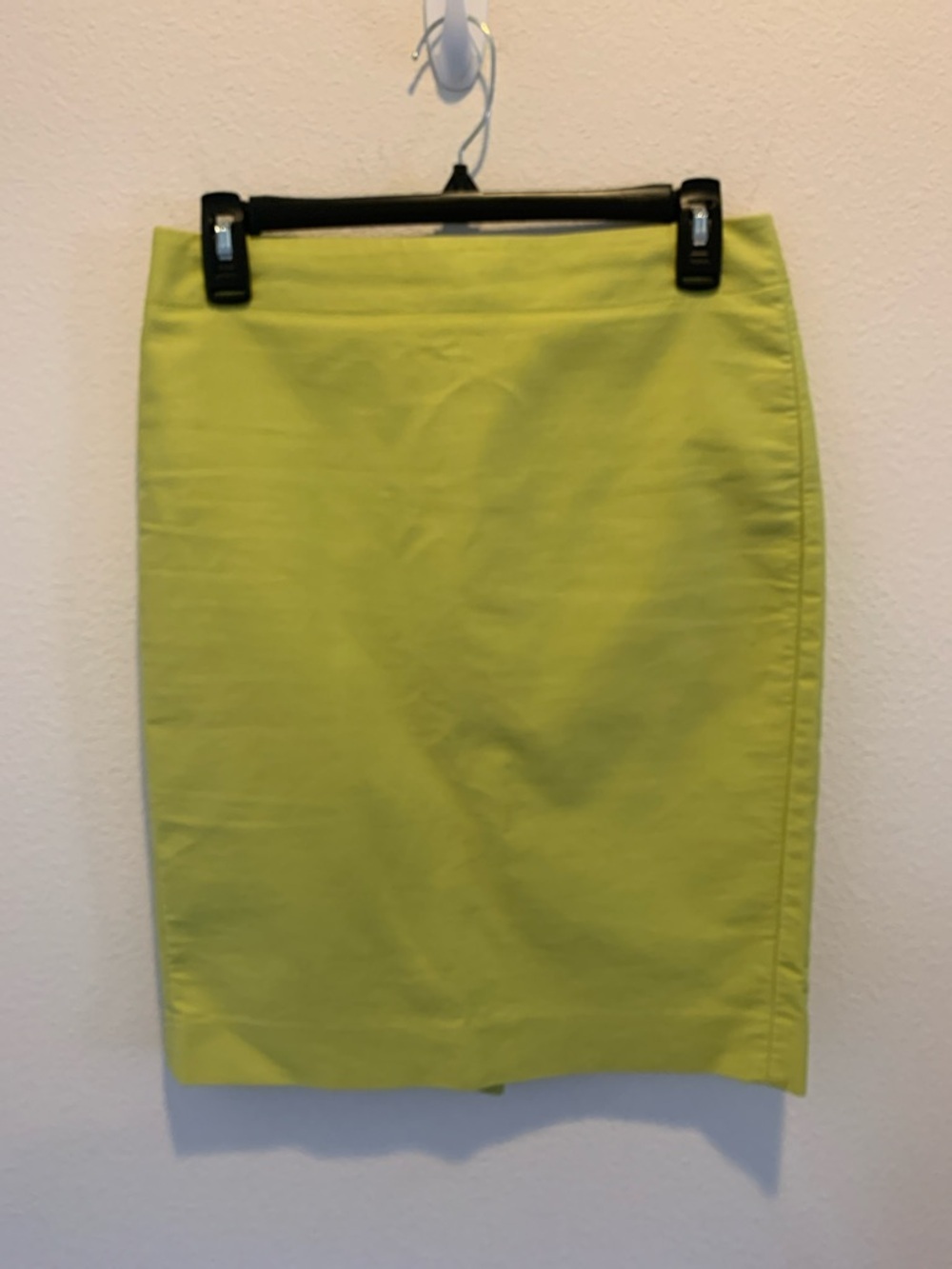 J. Crew Lime Pencil Skirt